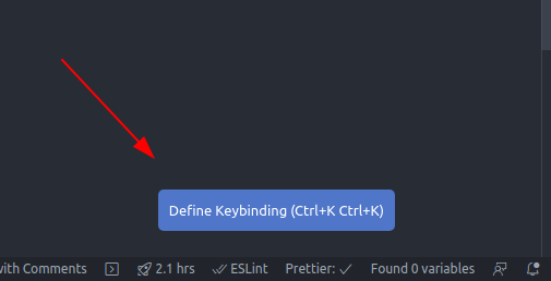 Define Keybinding